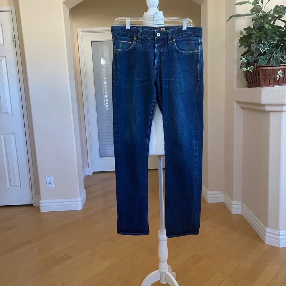 J. Crew Men's Dark Blue Slim Jeans